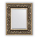 Зеркало в багетной раме (вензель серебряный)49х59 см EVOFORM Exclusive BY 3371