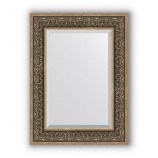 Зеркало в багетной раме (вензель серебряный)59х79 см EVOFORM Exclusive BY 3397