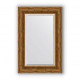 Зеркало в багетной раме травленая бронза 99 mm (59х89 cm) Evoform Exclusive BY 3420