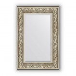 Зеркало в багетной раме (барокко серебро)60х90 см EVOFORM Exclusive BY 3424