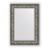 Зеркало в багетной раме византия серебро 99 mm (69х99 cm) Evoform Exclusive BY 3442