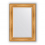 Зеркало в багетной раме травленое золото 99 mm (69х99 cm) Evoform Exclusive BY 3444