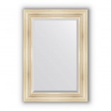 Зеркало в багетной раме травленое серебро 99 mm (69х99 cm) Evoform Exclusive BY 3445