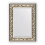 Зеркало в багетной раме (барокко серебро)70х100 см EVOFORM Exclusive BY 3450