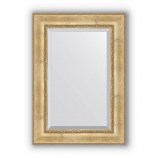 Зеркало в багетной раме (состаренное серебро с орнаментом)72х102 см EVOFORM Exclusive BY 3454