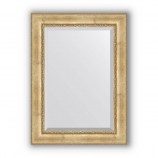Зеркало в багетной раме (состаренное серебро с орнаментом)82х112 см EVOFORM Exclusive BY 3480