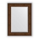 Зеркало в багетной раме (состаренное бронза с орнаментом)82х112 см EVOFORM Exclusive BY 3481