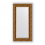 Зеркало в багетной раме травленая бронза 99 mm (59х119 cm) Evoform Exclusive BY 3498