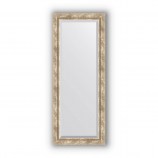 Зеркало в багетной раме прованс с плетением 70 mm (53х133 cm) Evoform Exclusive BY 3511