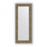 Зеркало в багетной раме виньетка античная латунь 85 mm (55х135 cm) Evoform Exclusive BY 3515