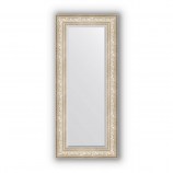 Зеркало в багетной раме (виньетка серебро)60х140 см EVOFORM Exclusive BY 3530