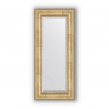 Зеркало в багетной раме (состаренное серебро с орнаментом)62х142 см EVOFORM Exclusive BY 3532