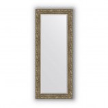 Зеркало в багетной раме виньетка античная латунь 85 mm (60х145 cm) Evoform Exclusive BY 3541