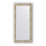 Зеркало в багетной раме прованс с плетением 70 mm (73х163 cm) Evoform Exclusive BY 3589