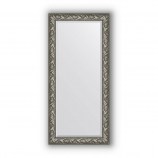 Зеркало в багетной раме византия серебро 99 mm (79х169 cm) Evoform Exclusive BY 3598
