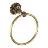 Держатель полотенец кольцо Bronze de Luxe K25004