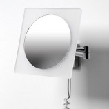 Зеркало с подсветкой и увеличением настенное WasserKRAFT K-1008