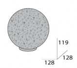 Стеклянный компонент (тон.капля) (K-BL) FBS UNIVERSAL UNI 022
